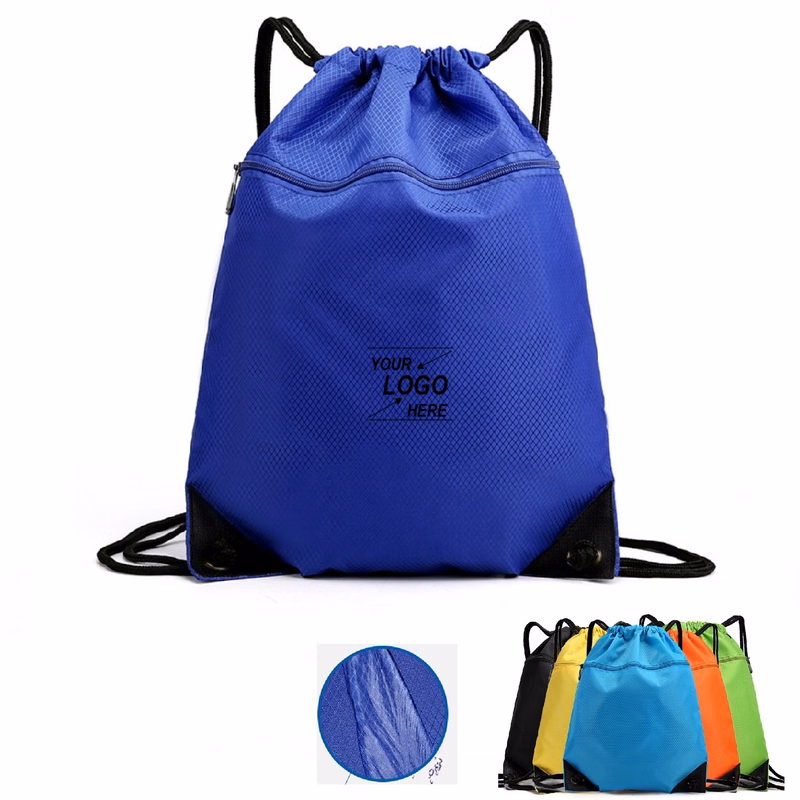 Athletic Drawstring Gym Bag