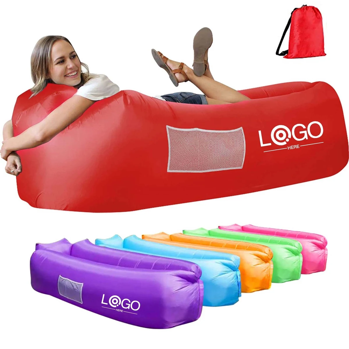 Inflatable Lounger Air Sofa Hammock 1