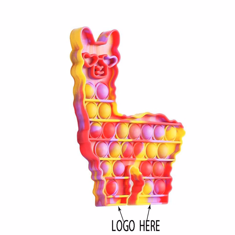 Alpaca Popper Toys Sensory Silicone Squeeze for Kids and Adults