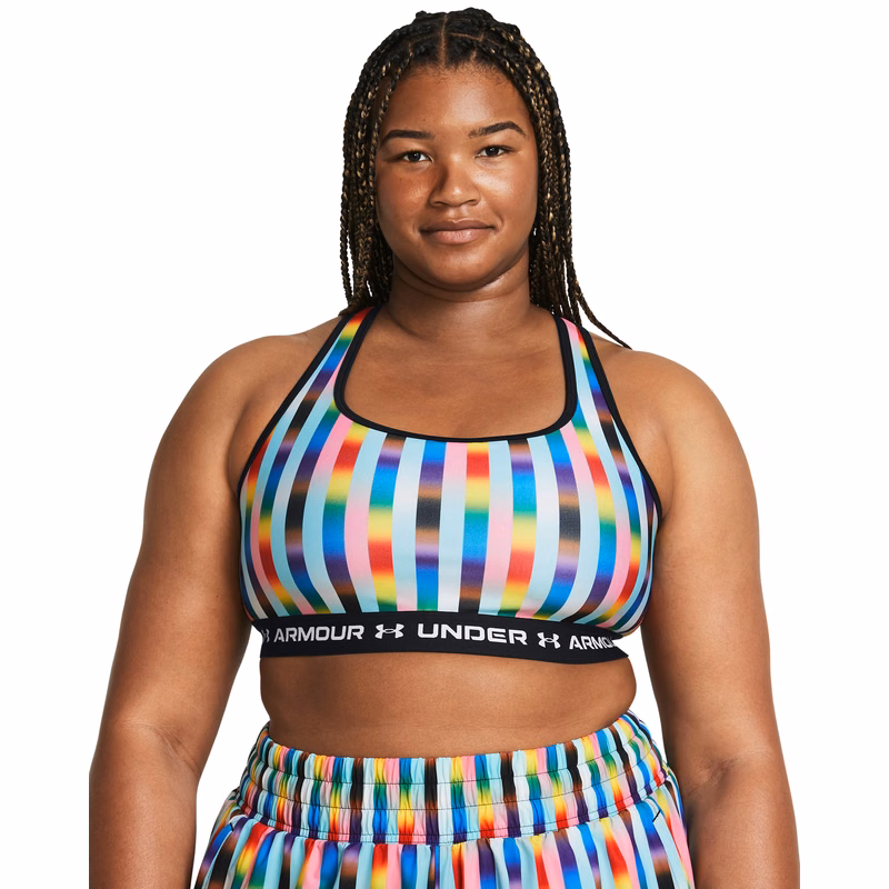 Women's UA Crossback Mid Pride Sports Bra 