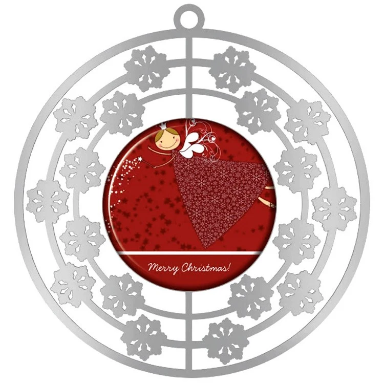 Vibraprint® 3D Snowflake Holiday Ornament 1