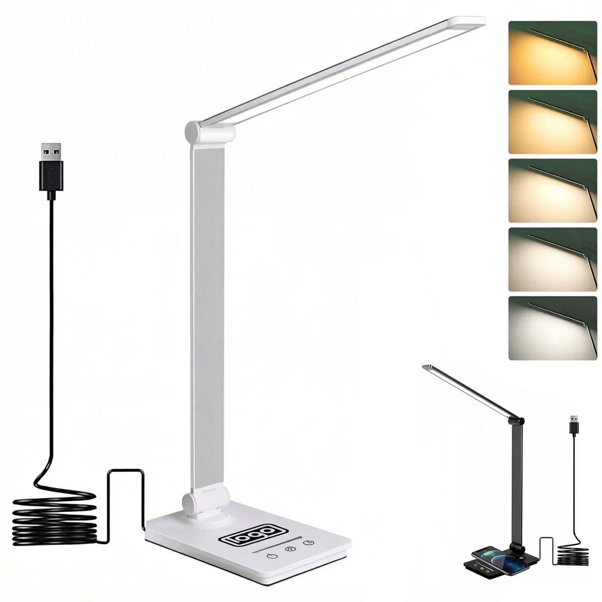 LED Wireless Charging Eye-Care Desk Lamp 1
