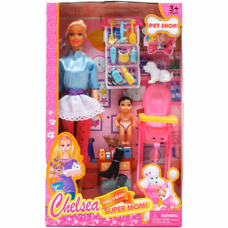 Chelsea Super Mom Fashion Dols - 11.5"