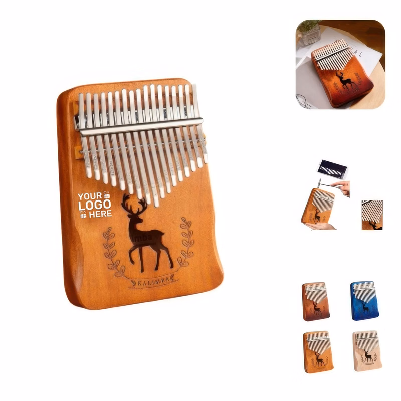 17 Key Single-Board Kalimba Thumb Piano