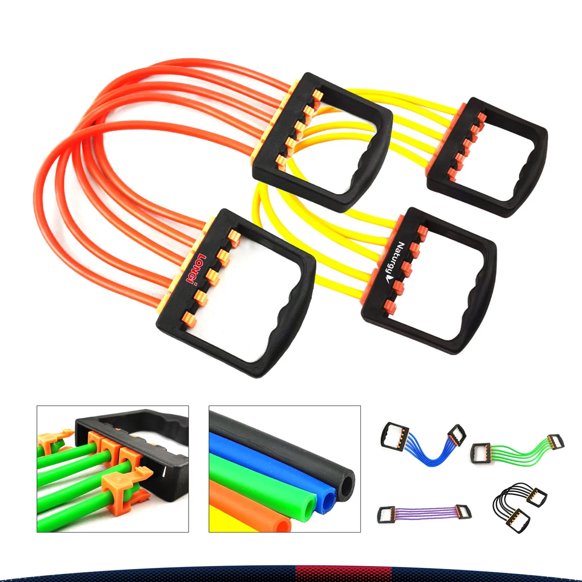 Nekby Chest Expander Resistance Band 1
