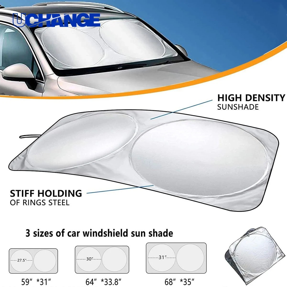 Snow and Sun Car Windshield Protector Cover 1