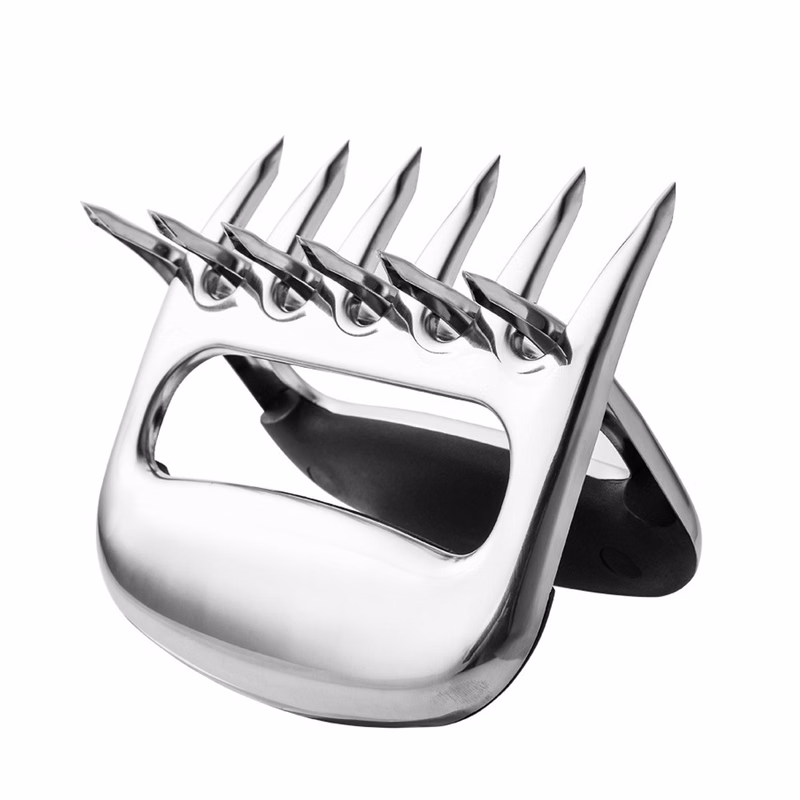 Stainless Steel Bear Claw Meat Shredders Set