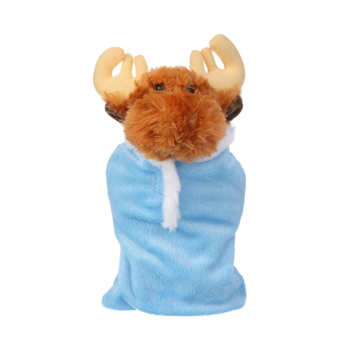 soft plush Moose in sleeping bag 1