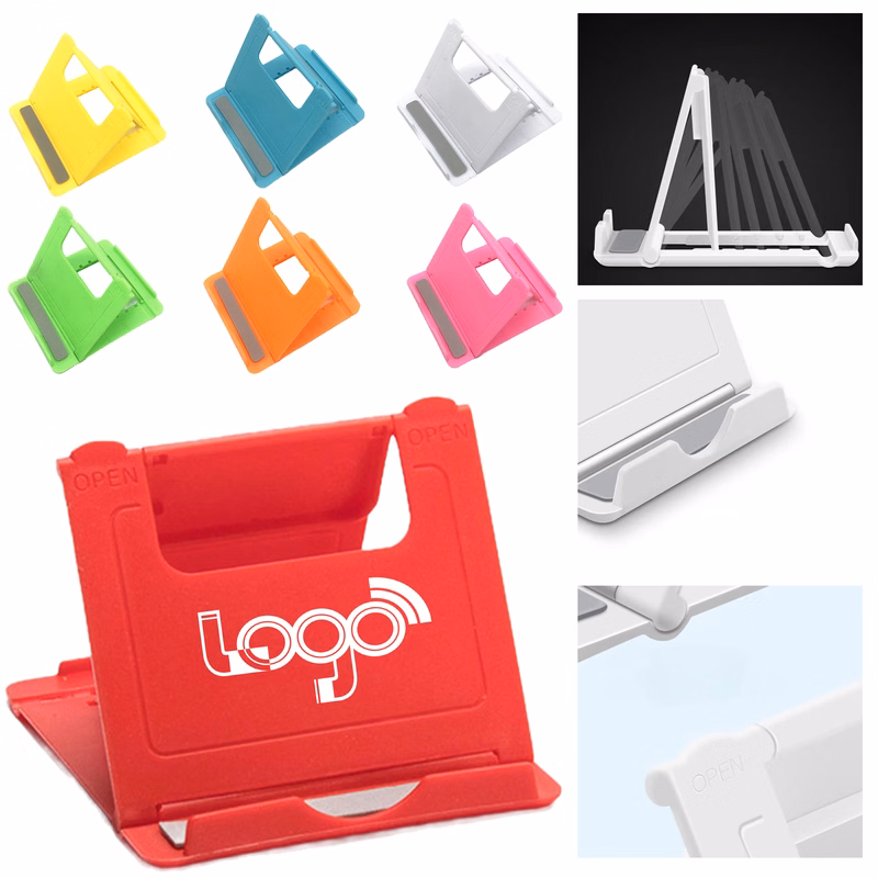 Foldable Plastic Phone and Tablet Stand