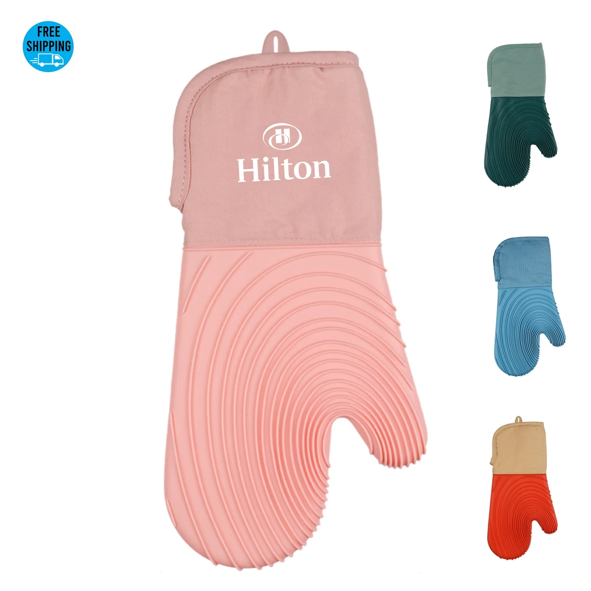 Non-Slip Silicone Oven Mitt 1