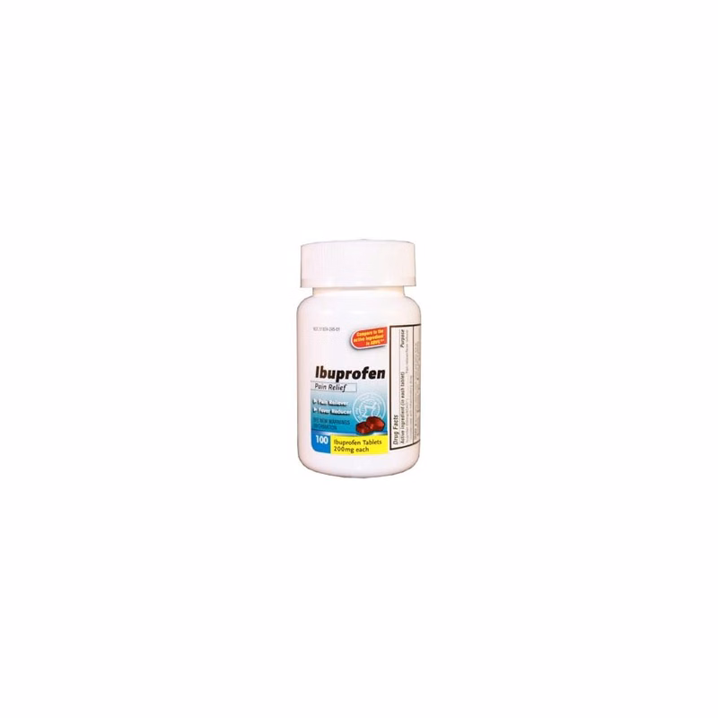 Ibuprofen Tablets - 200 mg 100 Count