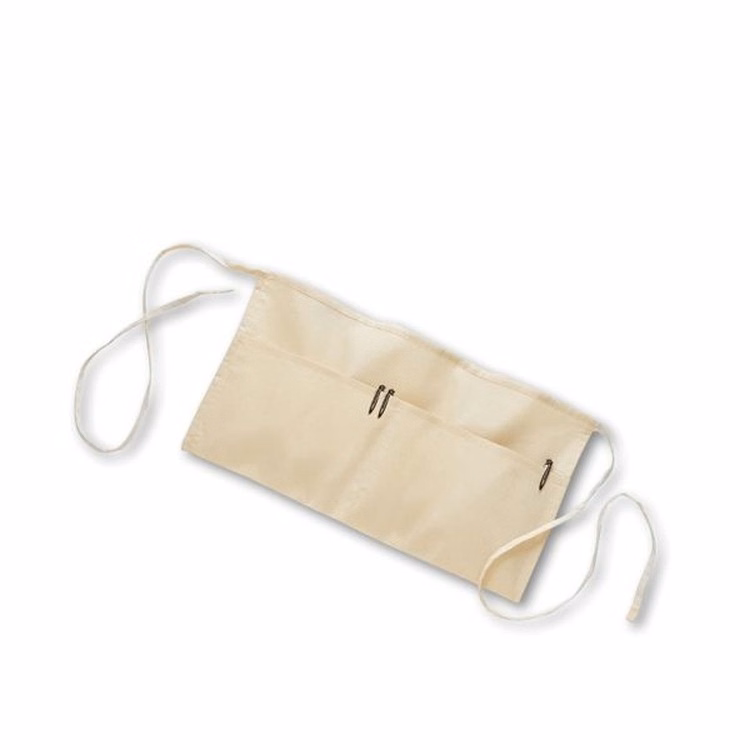 Economical Waist Apron with 2 Equal Compartments - 24"x12"