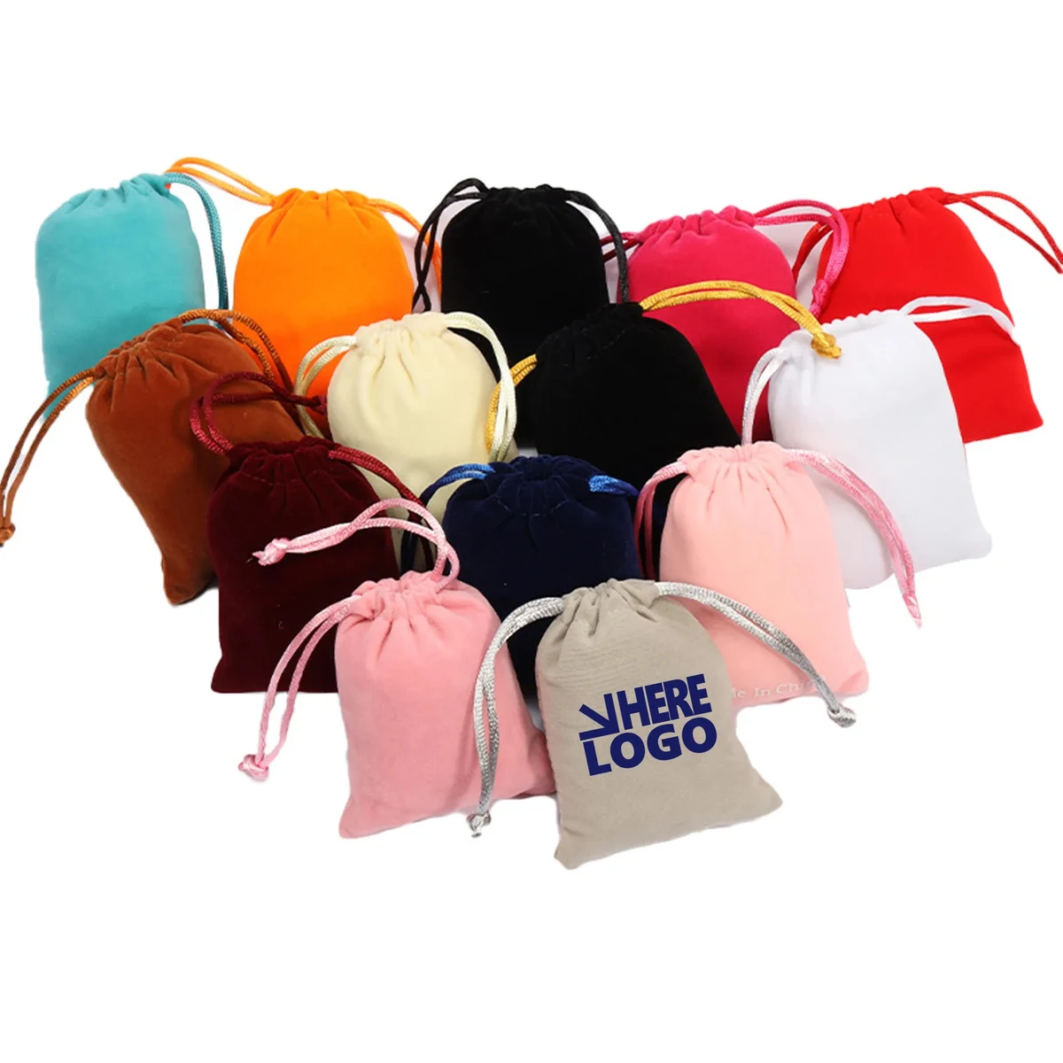 Jewelry Drawstring Pouches Candy Wedding Gift Bags 1