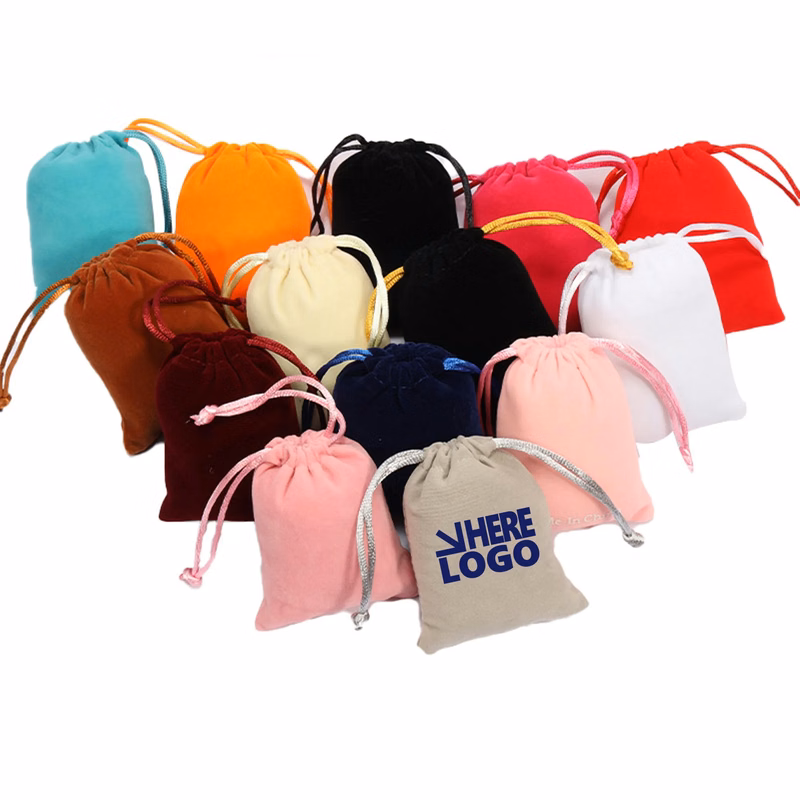 Jewelry Drawstring Pouches Candy Wedding Gift Bags