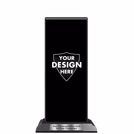 Wood Trophy: 8" Tower, (Event type/design)