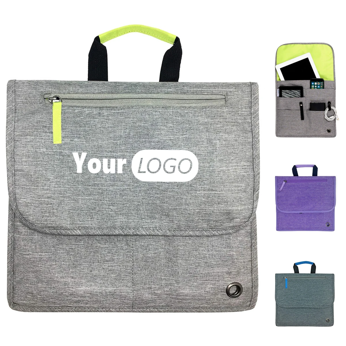 Oxford Essential Commuting Storage Handbag, custom messenger bag with logo imprint 1