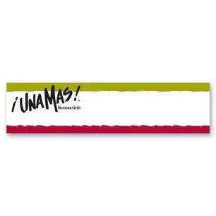 Full Color 50 Mil Name Badge (1"X4") Rectangle 1