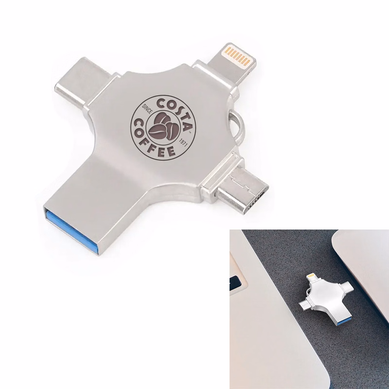 Stockton 4-IN-1 USB Flash drive - 16GB