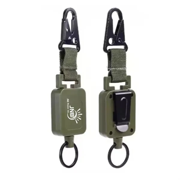 Metal Badge Reels Retractable Keychain 1
