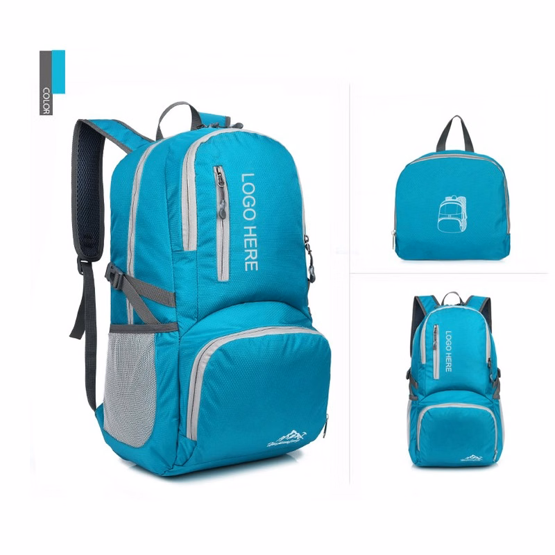 Functionality Sport Fold Lightweight Packable Backpack Travel Hiking Daypack Small Casual Foldable