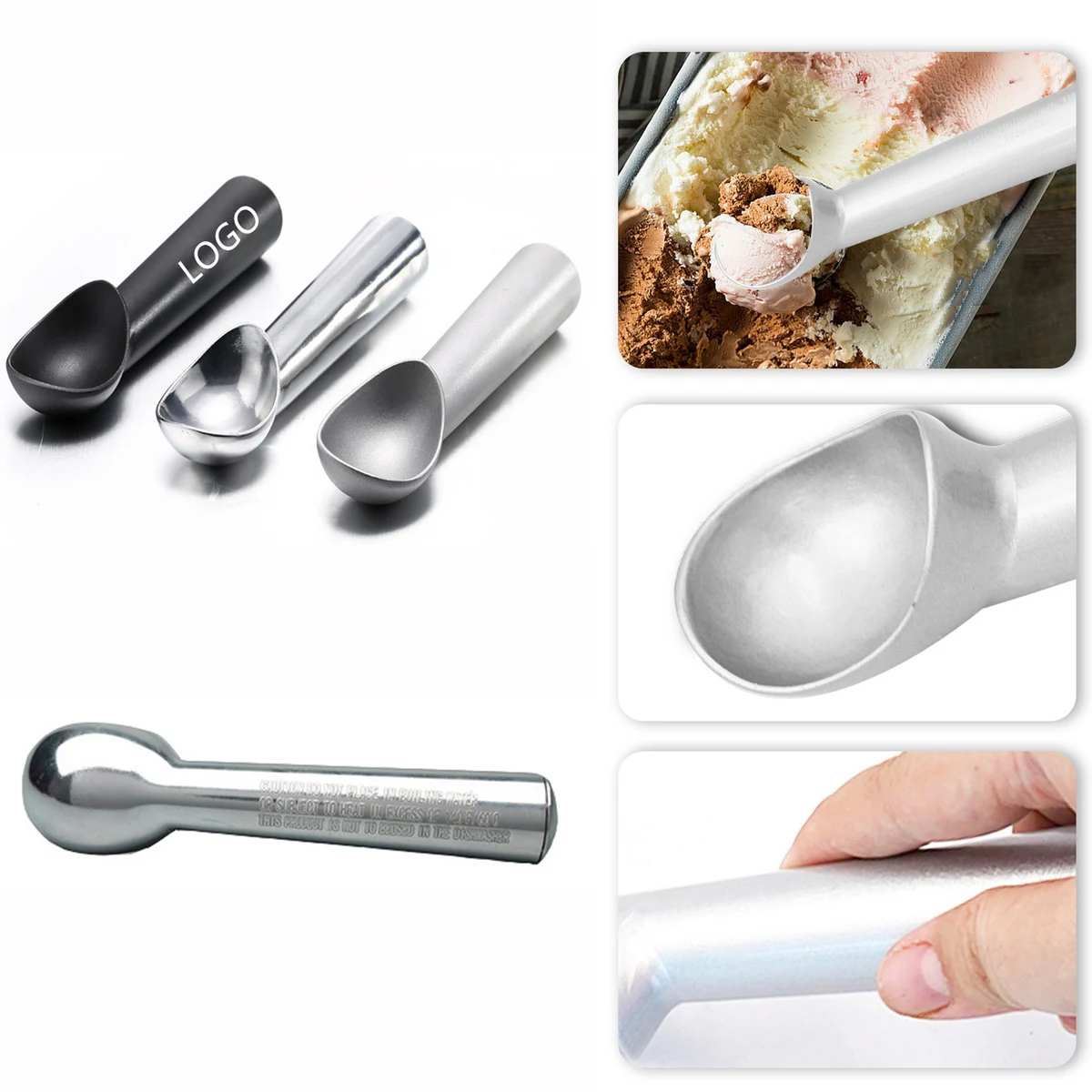 Nonstick Anti-Freeze Ice Cream Scoop MOQ 10pcs 1