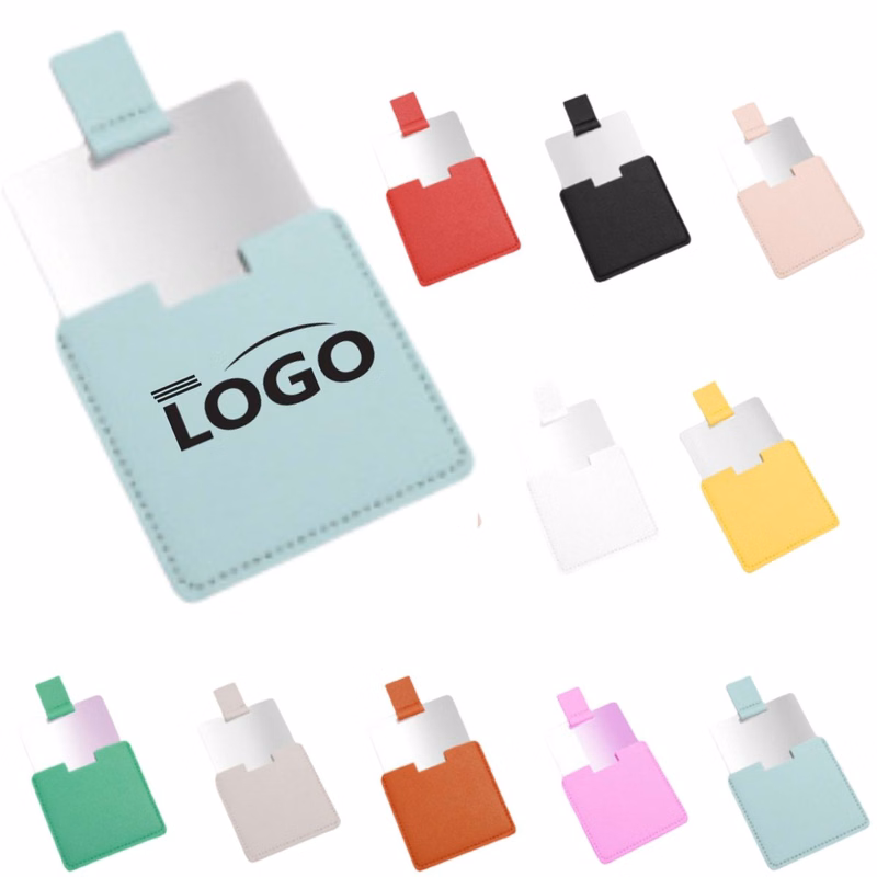 Stainless Steel Card Mirror with Custom Logo