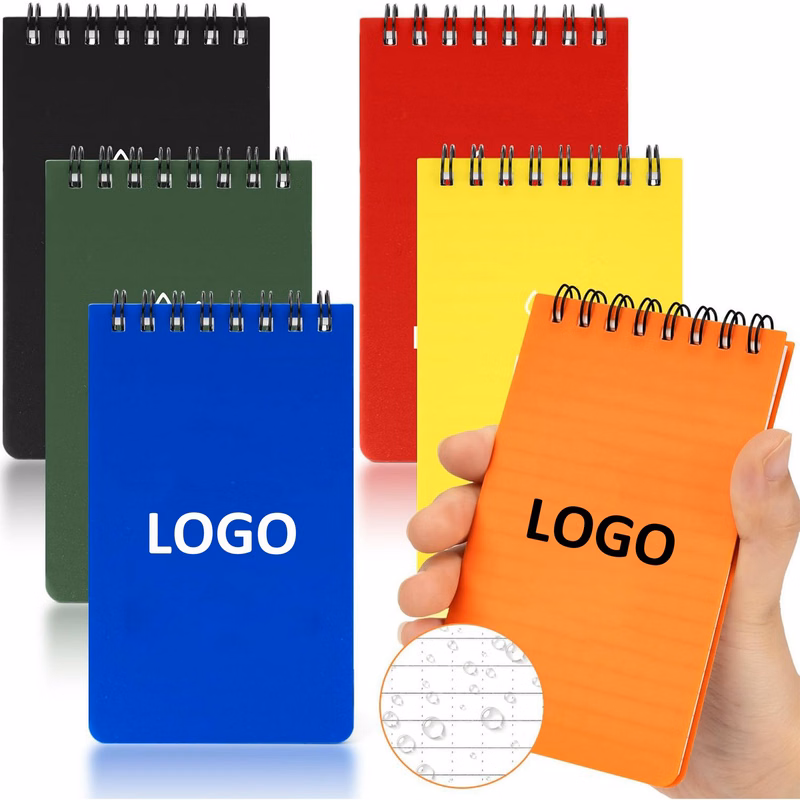 Mini Weatherproof Spiral Notebook & Notepad