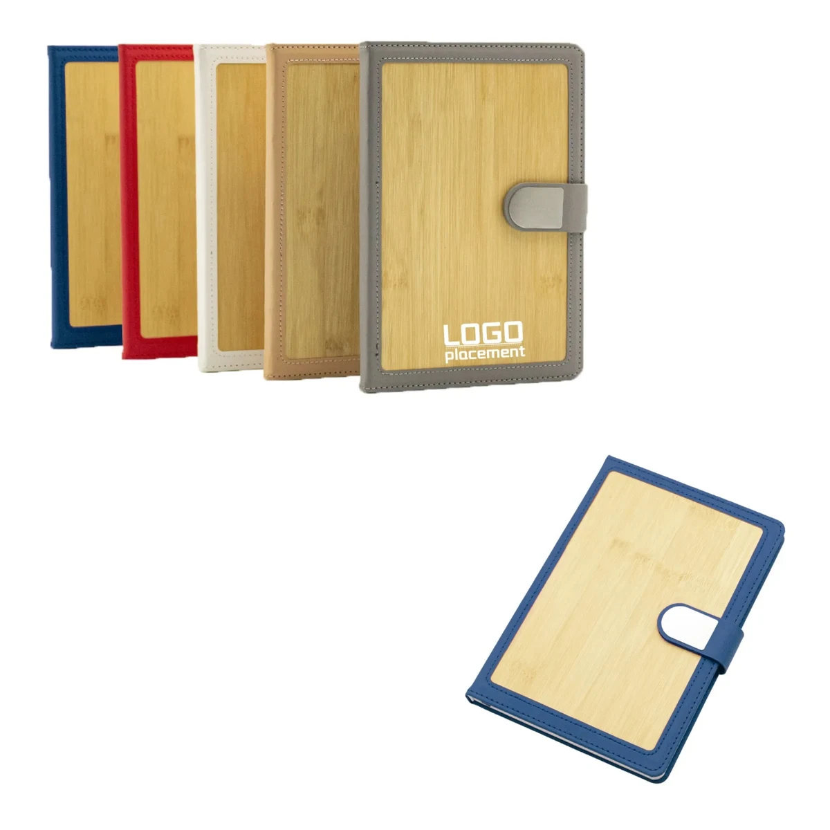 Customized eco-friendly bamboo splicing notebook 1