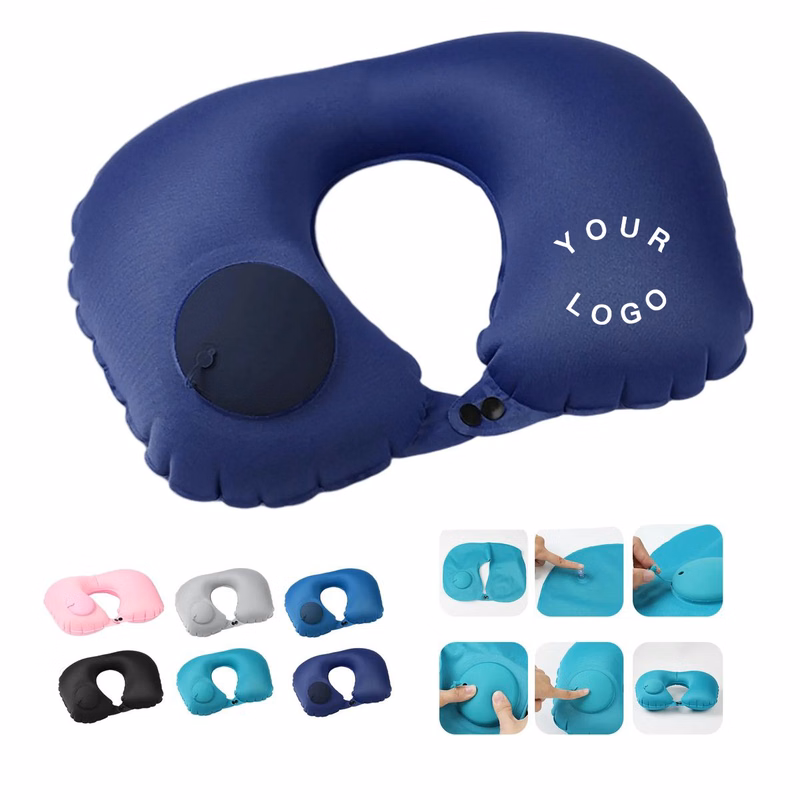 U Shaped Travel Pillow with Air Pump