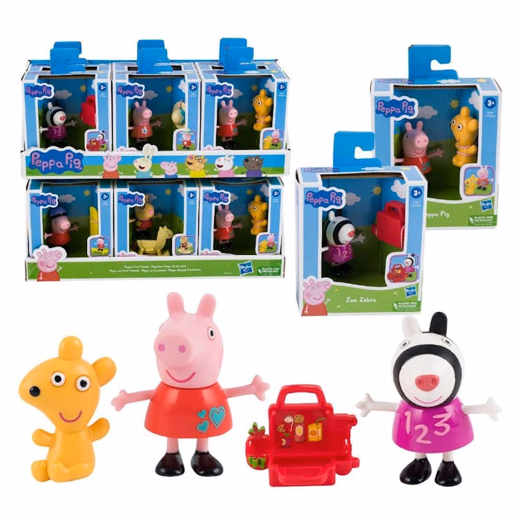 Peppa Pig Fun Friends Playset - 2 Piece Set