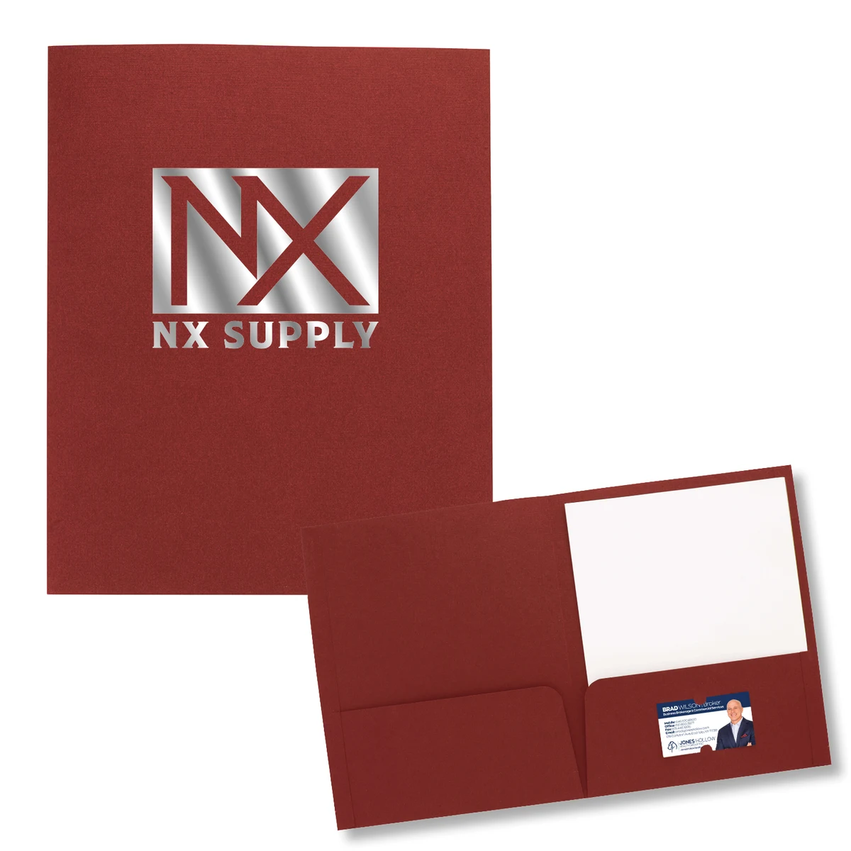 Linen Paper Folder 1