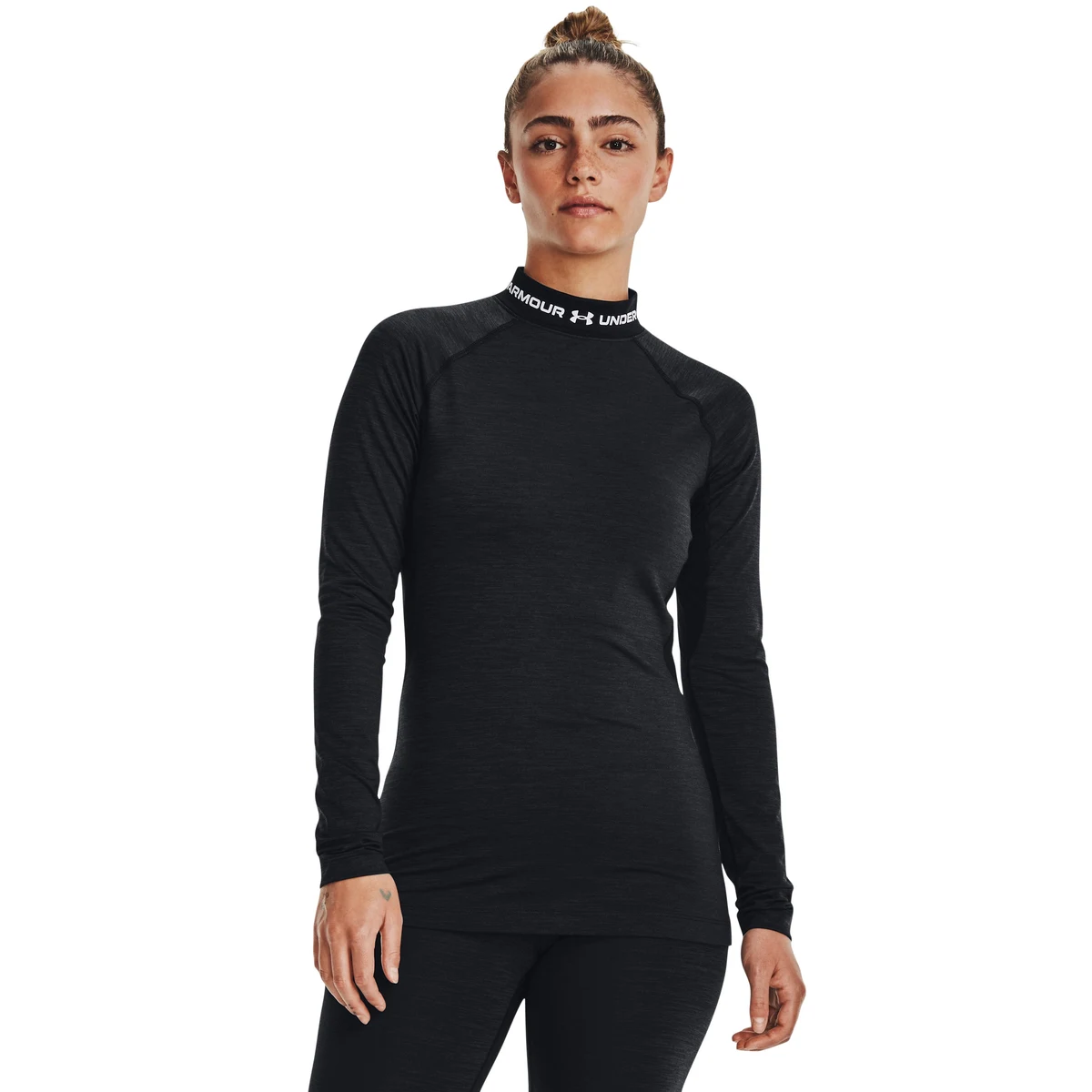 Women's ColdGear Twist Mock Long Sleeve 1