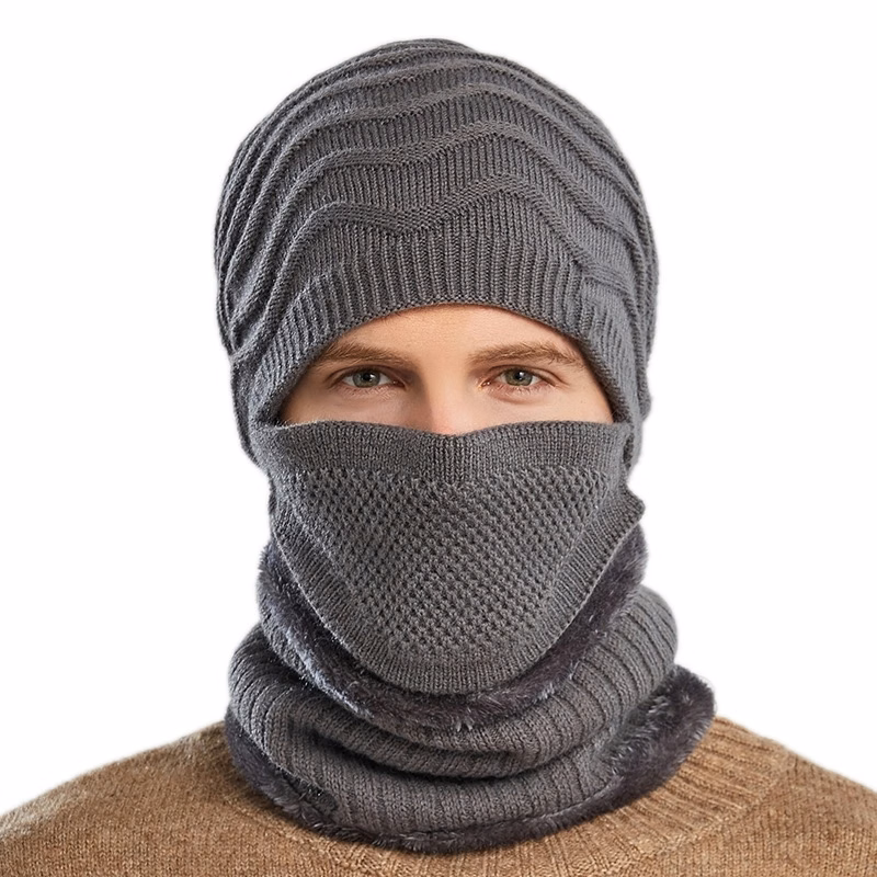 3pcs/Set Windproof Hat Mask Scarf