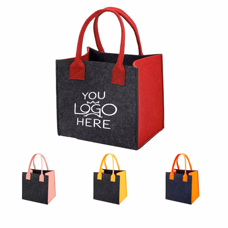 Custom Felt Tote Bag