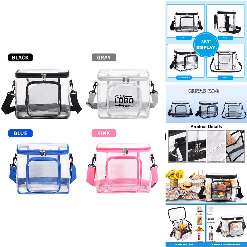 Transparent PVC Lunch Bag