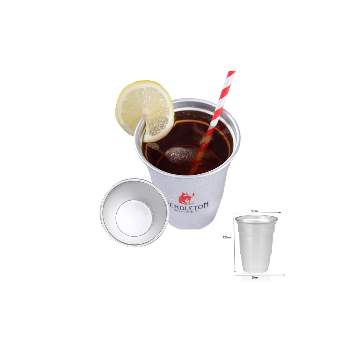 17oz Ball Aluminum Cup Recyclable Cups 1