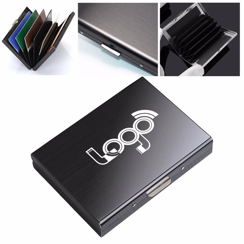 RFID-Blocking Aluminum Card Holder
