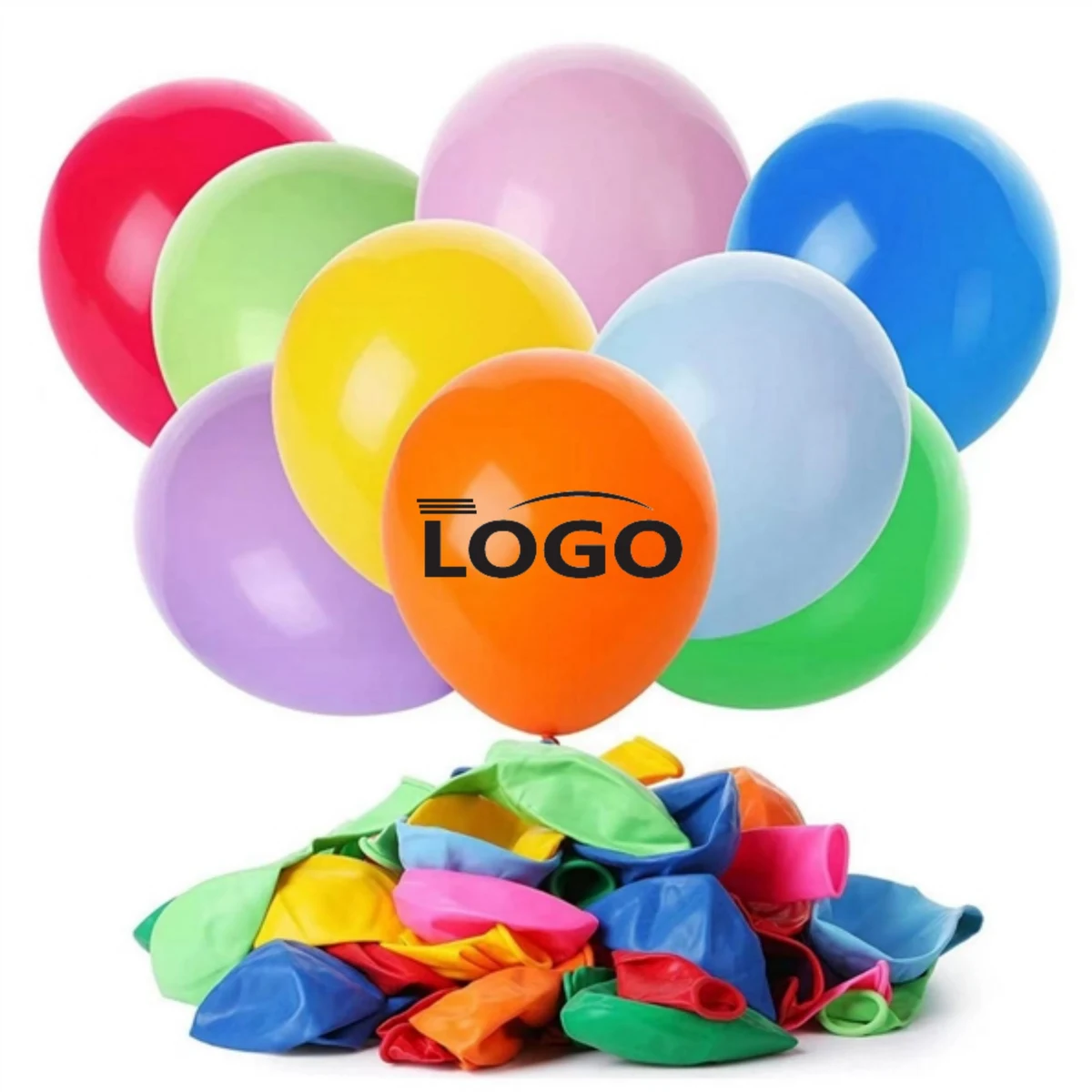 LuxeDecor 10" Matte Finish Latex Balloons 1