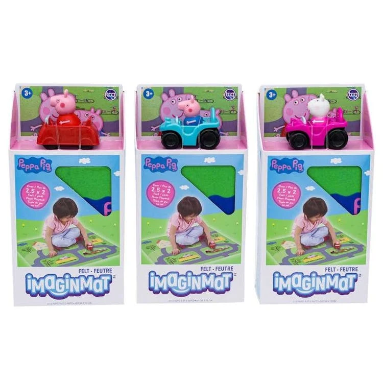 Peppa Pig Felt Playmat 31 x 27" - Assorted 1
