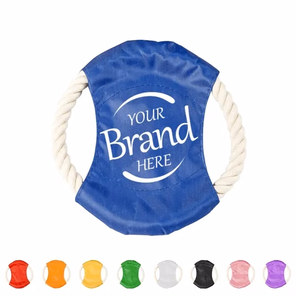 Custom 7 inch Plastic Pet Flying Disk — Outdoor Dog Fetch Toy & Promotional Giveaway