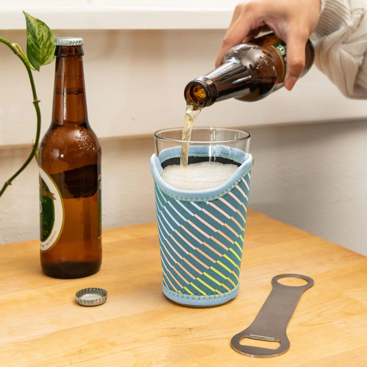 STACIA DELUXE PINT GLASS SLEEVE 4CP 1