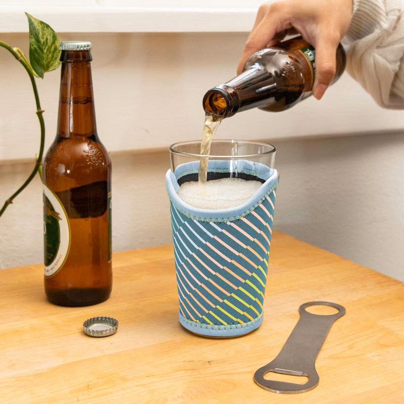 STACIA DELUXE PINT GLASS SLEEVE 4CP