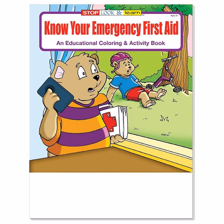 Know Your Emergency First Aid Coloring & Activity Book