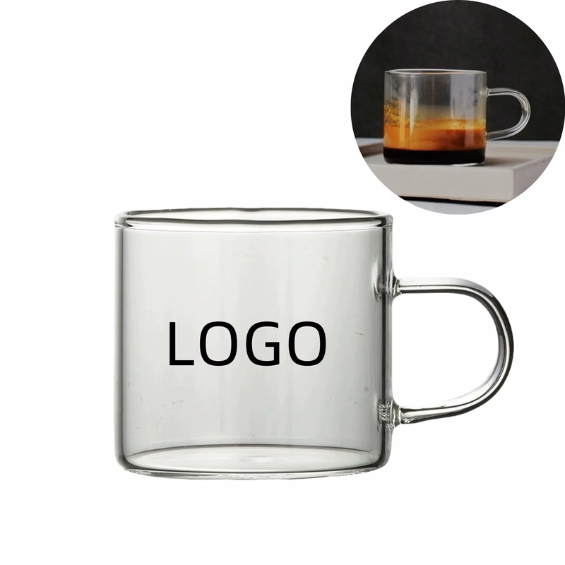 4 OZ Mini Demitasse Glass Espresso Cup For Coffee Milk