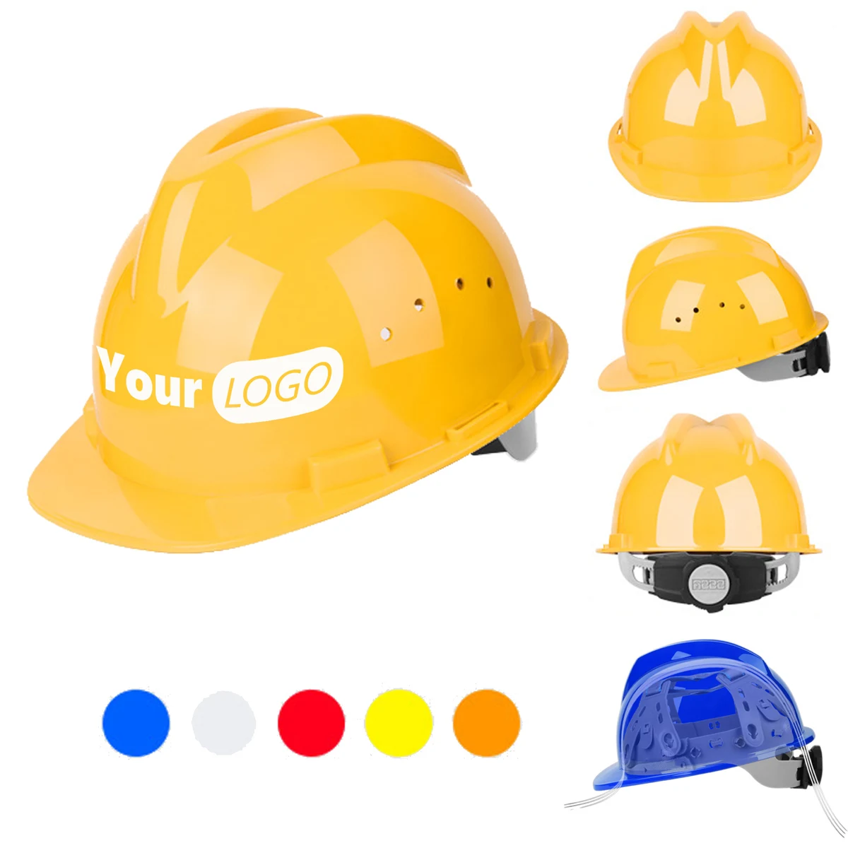 MOQ 20 Adjustable Suspension Safety Helmet 1