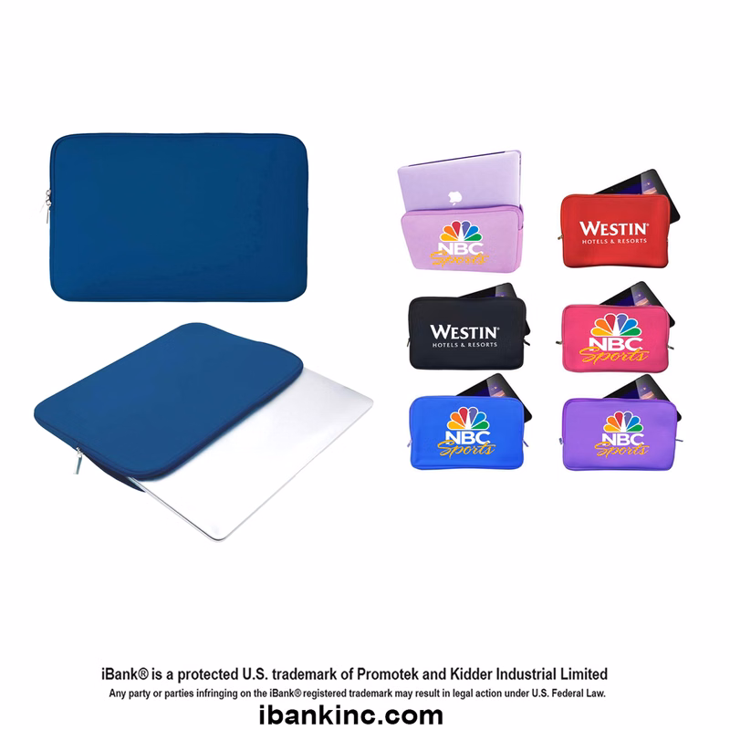 iBank ® 11" Neoprene Zippered Case compatible with iPad 11" A16 2025