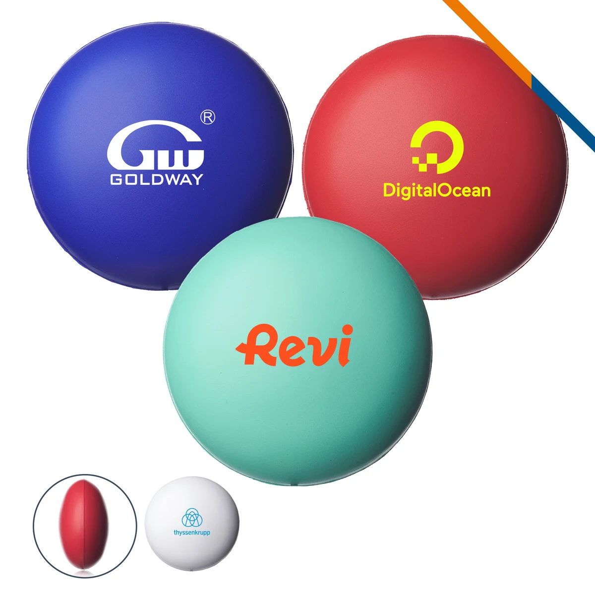 Jamison Oval Shaped Stress Ball 1