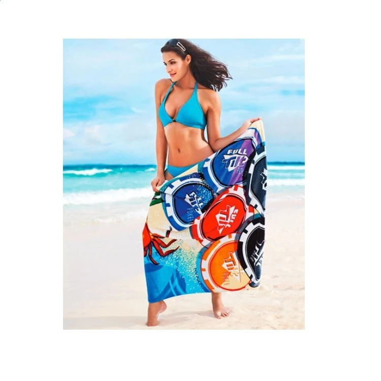 ColorFusion 30" x 60" Midweight Beach Towel 1
