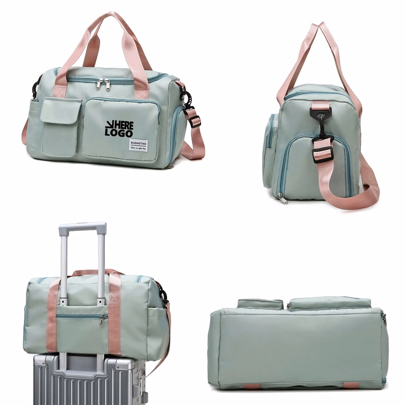 Traveling Shoulder Duffels Bag MOQ 100PCS