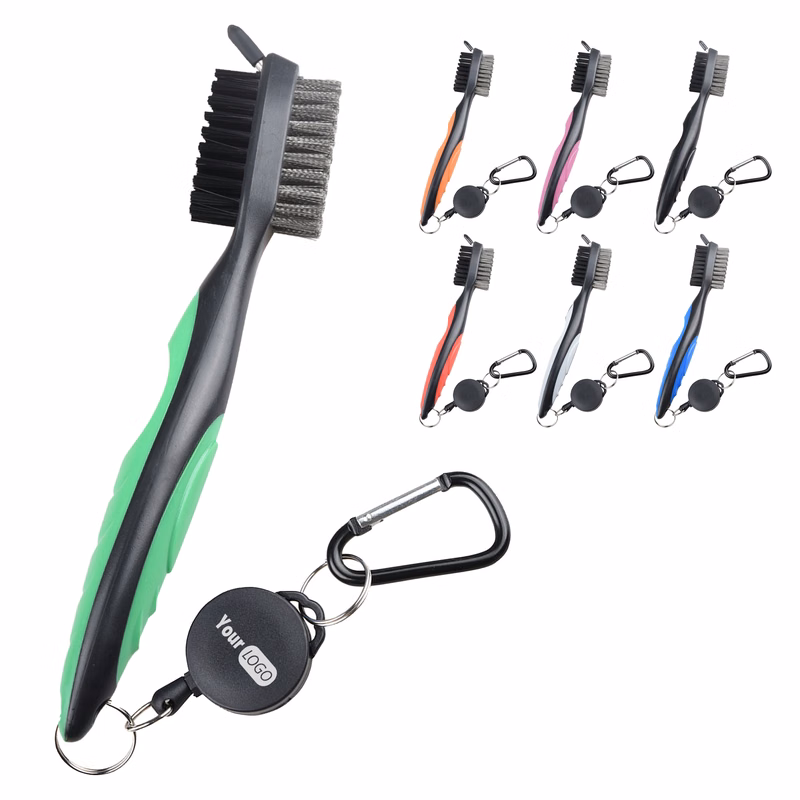 Plastic Ball Club Steel Wool Cleaning Brush